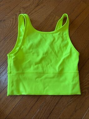 Lululemon reversible crop tank